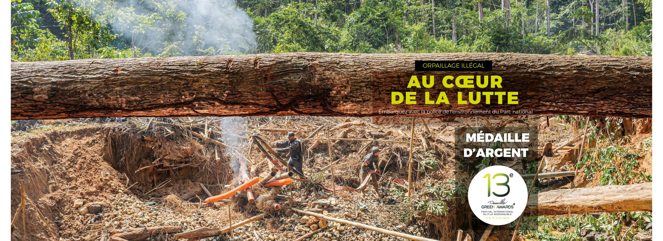 Orpaillage illégal, au coeur de la lutte primé